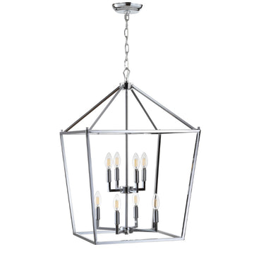 Pagoda Lantern Metal LED Pendant